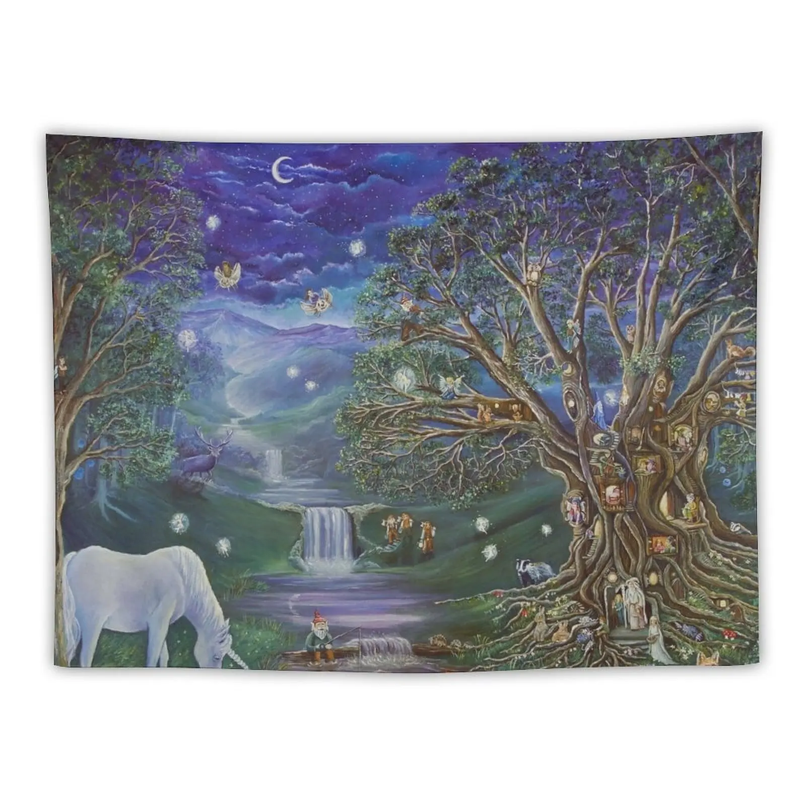 

Fairy Tree Tapestry Decoration Aesthetic Aesthetic Decoration Wall Tapestries Tapestry