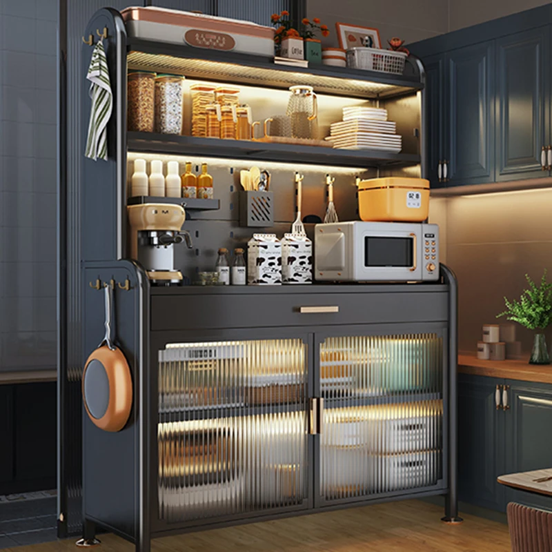 

Rattan Modern Sideboards Microwave Wall Shelf Filing Wooden Kitchen Cabinet Accent Salon Muebles De Cocina Home Furniture OK50CJ