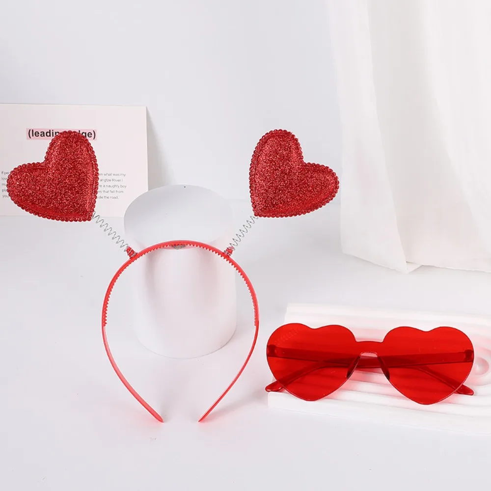 New Love Heart Shaped Glasses Headband Valentines Day Gifts Marrige Wedding Bachelor Party Decoration Hair Accessories
New Love Heart Shaped Glasses Headband Valentines Day Gifts Marrige Wedding Bachelor Party Decoration Hair Accessories