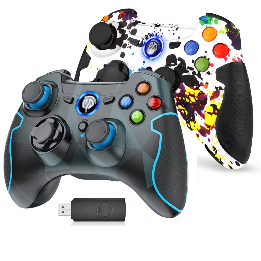 2.4G Gaming Controller For EasySMX 9013 Wireless Gamepad for PS3 Console For PC Windows 7 10 11 For Android TV Box Joystick
2.4G Gaming Controller For EasySMX 9013 Wireless Gamepad for PS3 Console For PC Windows 7 10 11 For Android TV Box Joystick