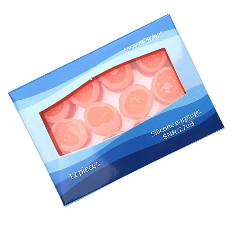 Ear Plugs For Sleeping Soft Waterproof 12PCS Silicone Earplugs Noise Cancelling Reusable Washable Ear Plugs For Swimming Travel
Ear Plugs For Sleeping Soft Waterproof 12PCS Silicone Earplugs Noise Cancelling Reusable Washable Ear Plugs For Swimming Travel