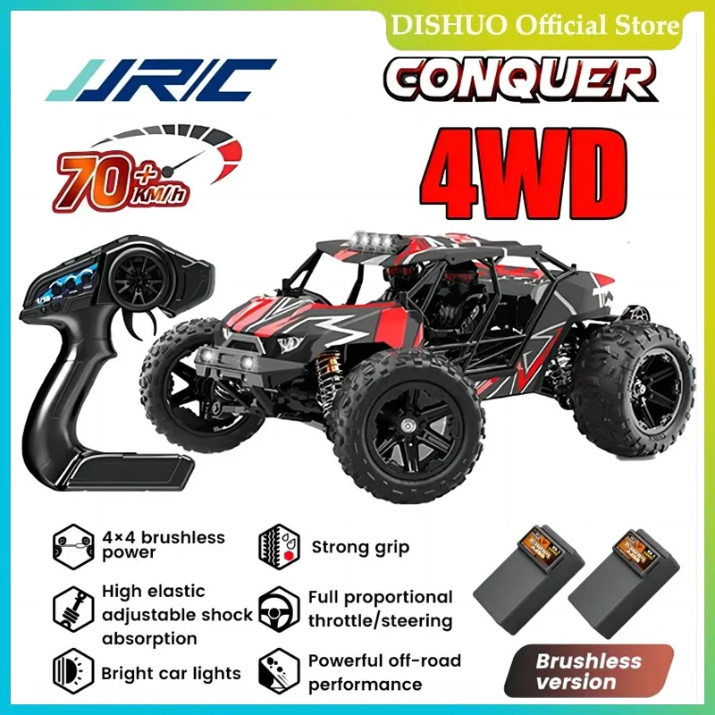Автомобиль дирижайный JJRC, 4WD, 1:16, 70 км/ч, со светодиодной подсветкой, 2,4 ГГц
Автомобиль дирижайный JJRC, 4WD, 1:16, 70 км/ч, со светодиодной подсветкой, 2,4 ГГц
