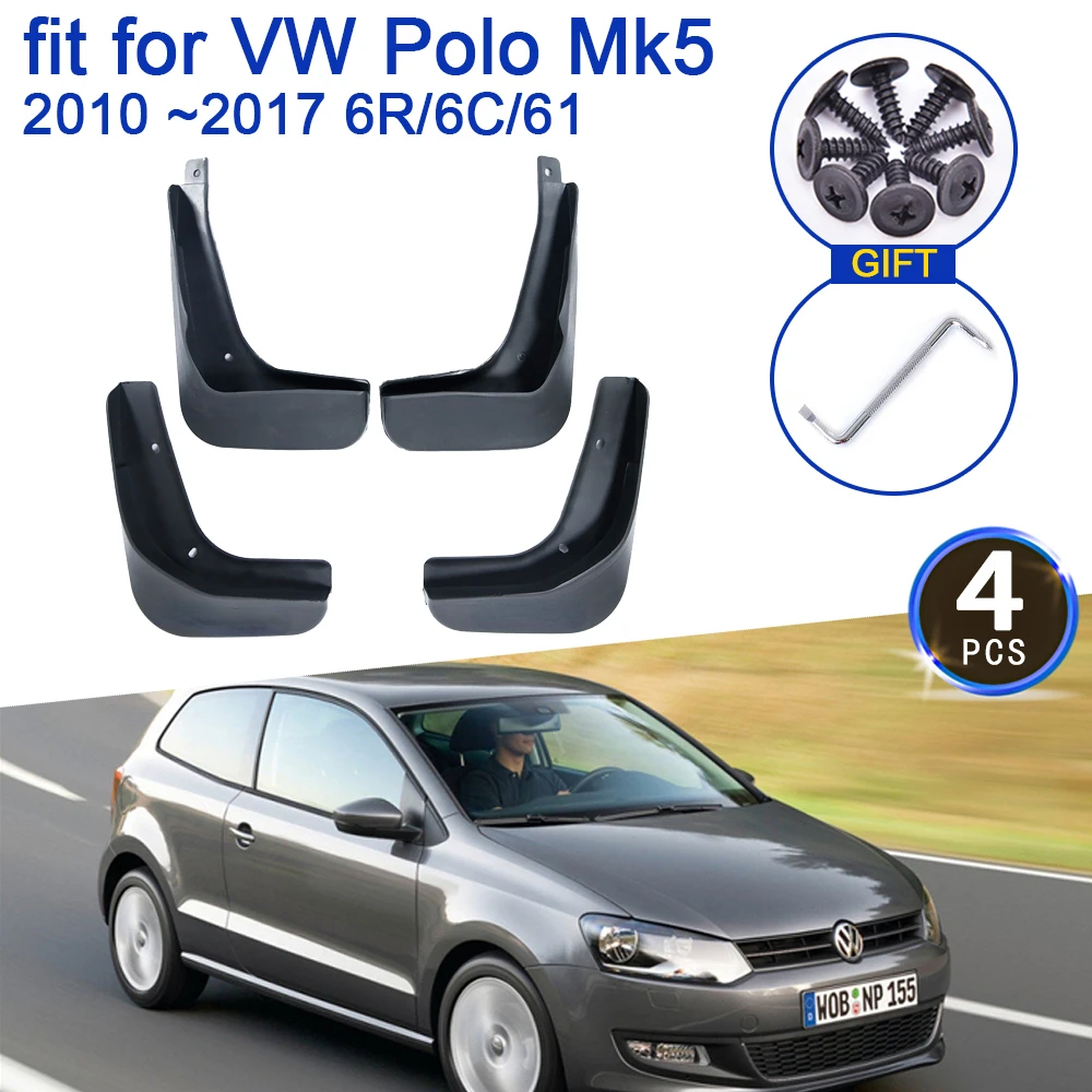 Брызговики для Volkswagen VW Polo Mk5 2010 2011 2012 2013 2014 2016 2017 6R 6C 61
Брызговики для Volkswagen VW Polo Mk5 2010 2011 2012 2013 2014 2016 2017 6R 6C 61