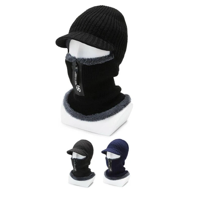 Мужская зимняя вязаная шапка Comfortale, теплые толстые шапки с меховой подкладкой, шапки с молнией, утепленные шапки для лица, Лыжная шапка
Мужская зимняя вязаная шапка Comfortale, теплые толстые шапки с меховой подкладкой, шапки с молнией, утепленные шапки для лица, Лыжная шапка