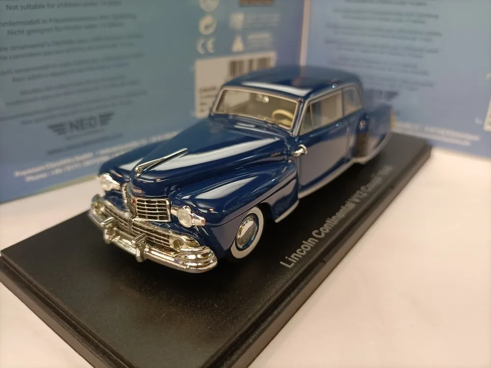 Neo 1:43 For Continental V12 Coupe 1948 Classic Cars Limited Edition Resin Metal Static Car Model Toy Gift
Neo 1:43 For Continental V12 Coupe 1948 Classic Cars Limited Edition Resin Metal Static Car Model Toy Gift