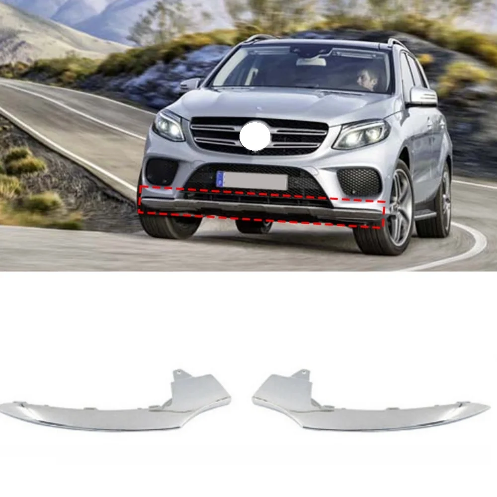 Хромированная накладка на передний бампер для Mercedes Benz GLE-Class W292 2015-2018 OEM A2928850300 A2928850400 A2928852400 A2928852300
Хромированная накладка на передний бампер для Mercedes Benz GLE-Class W292 2015-2018 OEM A2928850300 A2928850400 A2928852400 A2928852300