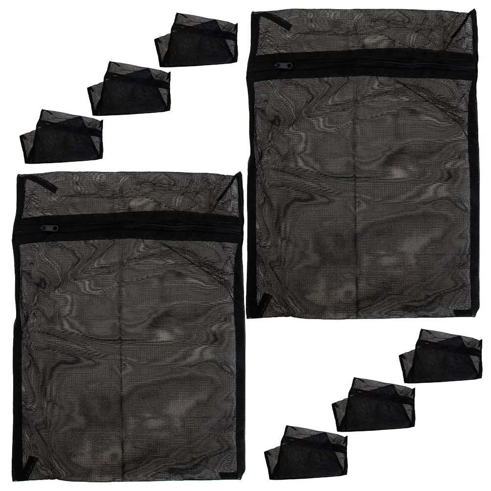 Alipis Black Laundry Bag Mesh Bra Toiletry Delicates Wash Bags Zipper Washing Underwear
Alipis Black Laundry Bag Mesh Bra Toiletry Delicates Wash Bags Zipper Washing Underwear