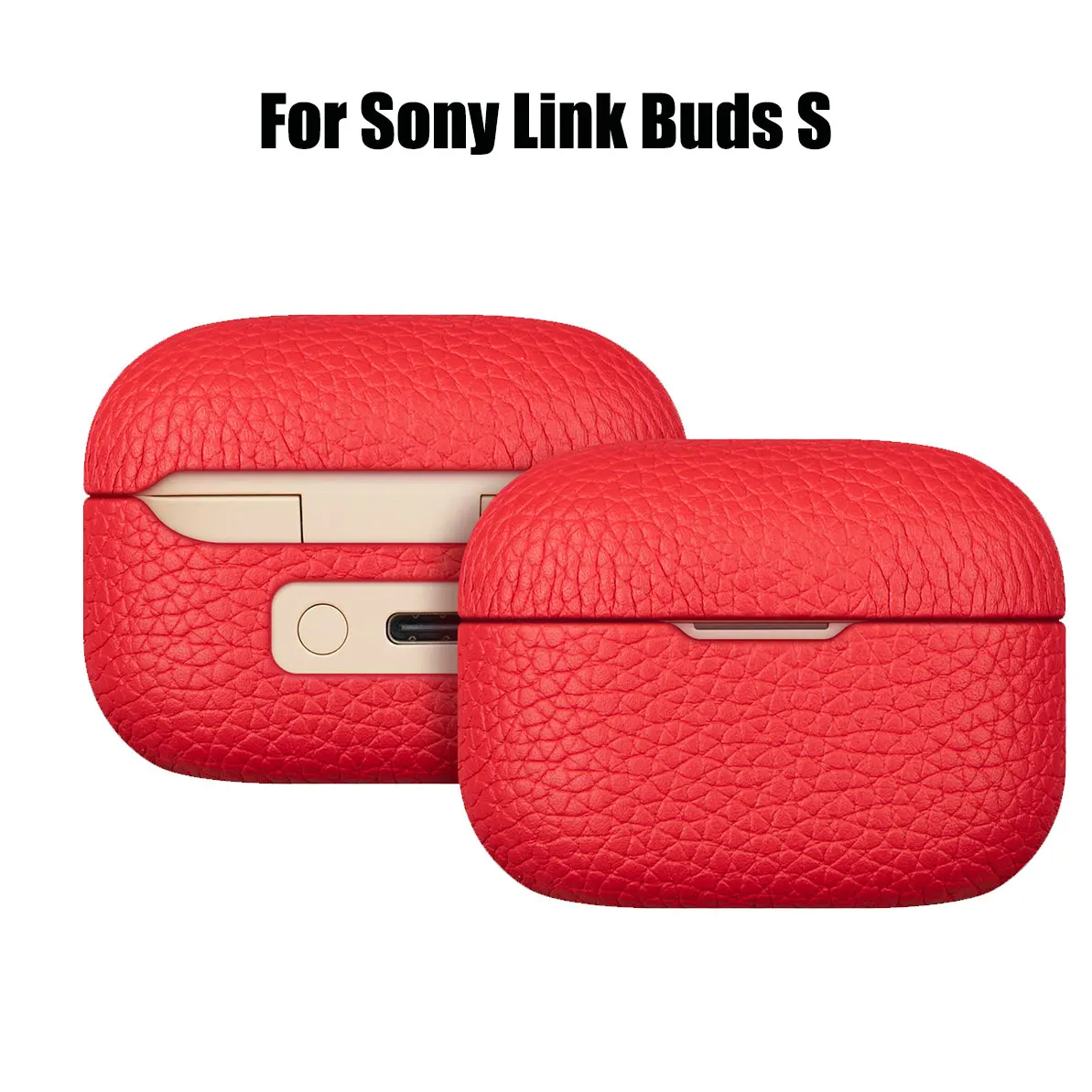 Genuine Litchi Leather Case For Sony LinkBuds S Wireless Bluetooth Headphone for Link Buds Earphone Accessories
Genuine Litchi Leather Case For Sony LinkBuds S Wireless Bluetooth Headphone for Link Buds Earphone Accessories