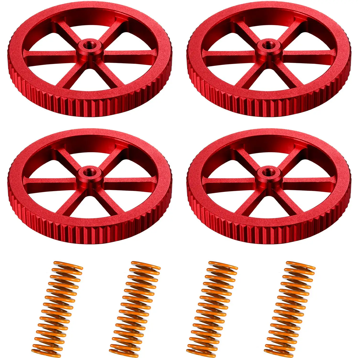 Aluminum Hand Twist Leveling Nut and Hot Bed Die Springs Printer Compression Springs Compatible with 3/3 Pro Ender 5/5 Plus/Pro
Aluminum Hand Twist Leveling Nut and Hot Bed Die Springs Printer Compression Springs Compatible with 3/3 Pro Ender 5/5 Plus/Pro