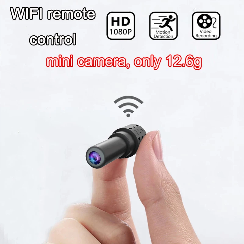 Мини-камера HD 1080P WiFi микро видеокамера Видео секретный аудио рекордер DVR Дистанционное управление датчик движения Cam Action Cam
Мини-камера HD 1080P WiFi микро видеокамера Видео секретный аудио рекордер DVR Дистанционное управление датчик движения Cam Action Cam