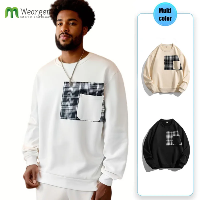 Spring Autumn Harajuku Style Men Round Neck Sweatshirts Solid Color Print Mens Pullover Fashion Sweatshirt Tops AZ-1003
Spring Autumn Harajuku Style Men Round Neck Sweatshirts Solid Color Print Mens Pullover Fashion Sweatshirt Tops AZ-1003