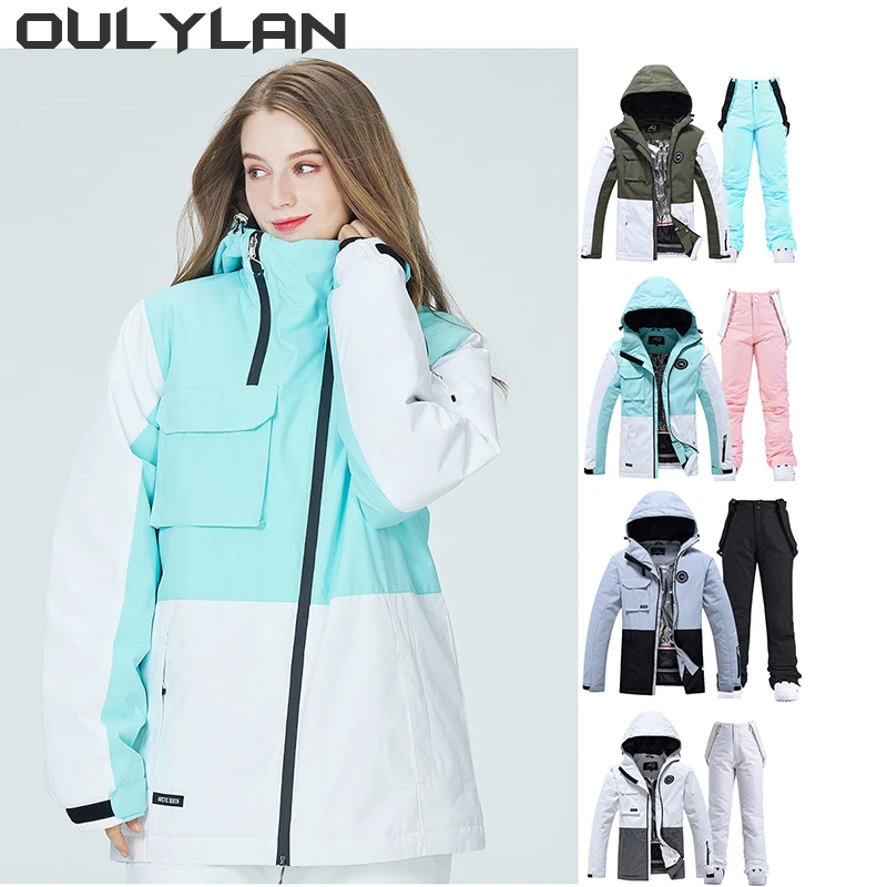 2024 Ski Suit Women Winter Warm Windproof Waterproof Ski Jacket Ski Pant Men Outdoor Sports Snow Coat Trousers Snowboard Wear
2024 Ski Suit Women Winter Warm Windproof Waterproof Ski Jacket Ski Pant Men Outdoor Sports Snow Coat Trousers Snowboard Wear