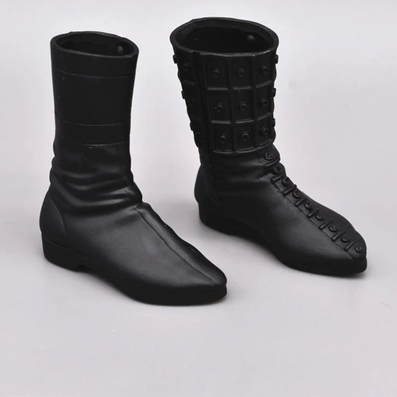 

Medicom RAH 1/6 Modern Trend Japanese DX Black Combat Boots Shoe Fit 12" Action Figure Collectable