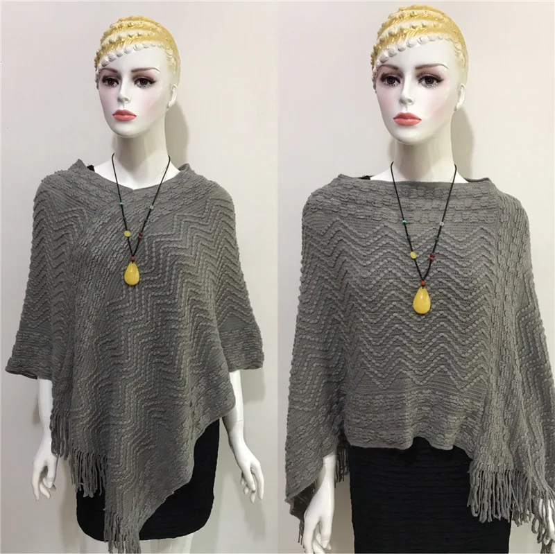 Spring Autumn Shawl Leisure Pullover Women Sweater Coat Knitting Fashion Pullover Lady Cloak Shawl Shopping Outside Gray
Spring Autumn Shawl Leisure Pullover Women Sweater Coat Knitting Fashion Pullover Lady Cloak Shawl Shopping Outside Gray