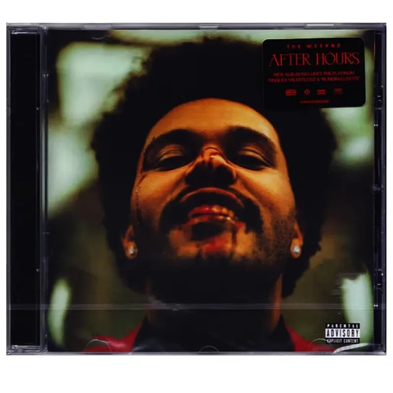 Музыкальный CD-диск в стиле ретро R & B The Weeknd, альбом после нескольких часов, КОМПАКТНЫЙ ДИСК для косплея, CD-диск для автомобиля, Walkman, проигрыватель песен, звуковых треков, коробка, коллекционные подарки
Музыкальный CD-диск в стиле ретро R & B The Weeknd, альбом после нескольких часов, КОМПАКТНЫЙ ДИСК для косплея, CD-диск для автомобиля, Walkman, проигрыватель песен, звуковых треков, коробка, коллекционные подарки
