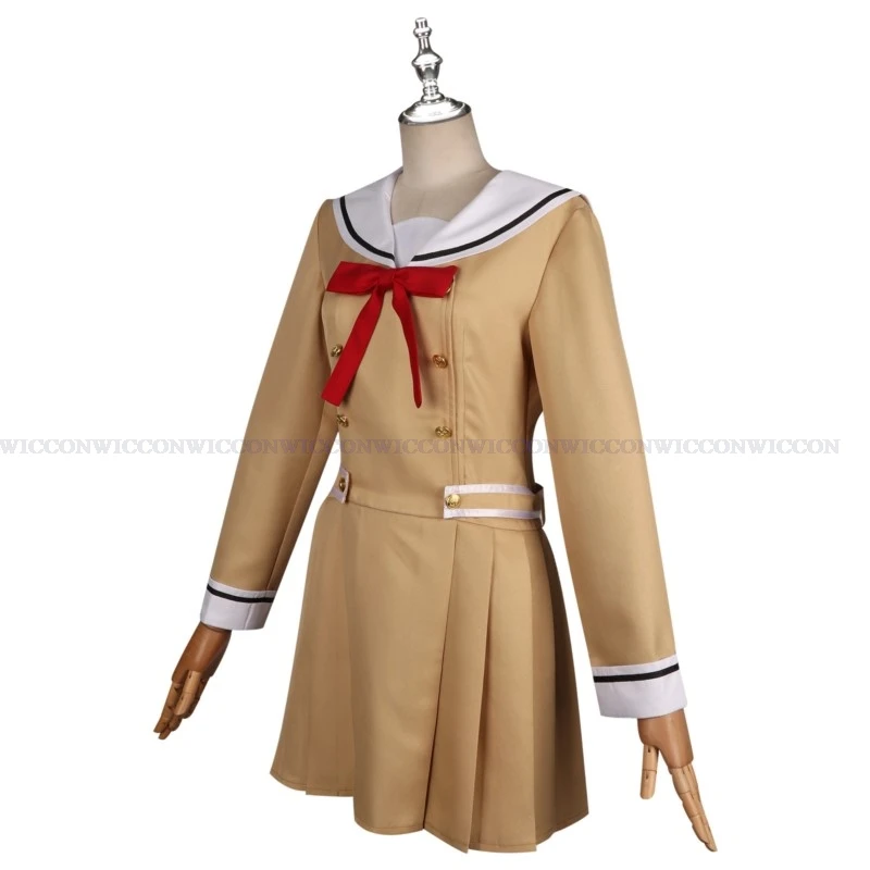 

Anime BanG Dream Cosplay Costume Yamabuki Saya Dresses Hanazono Tae Cosplay School Uniform Sailor Suit Halloween Party Dress Up
