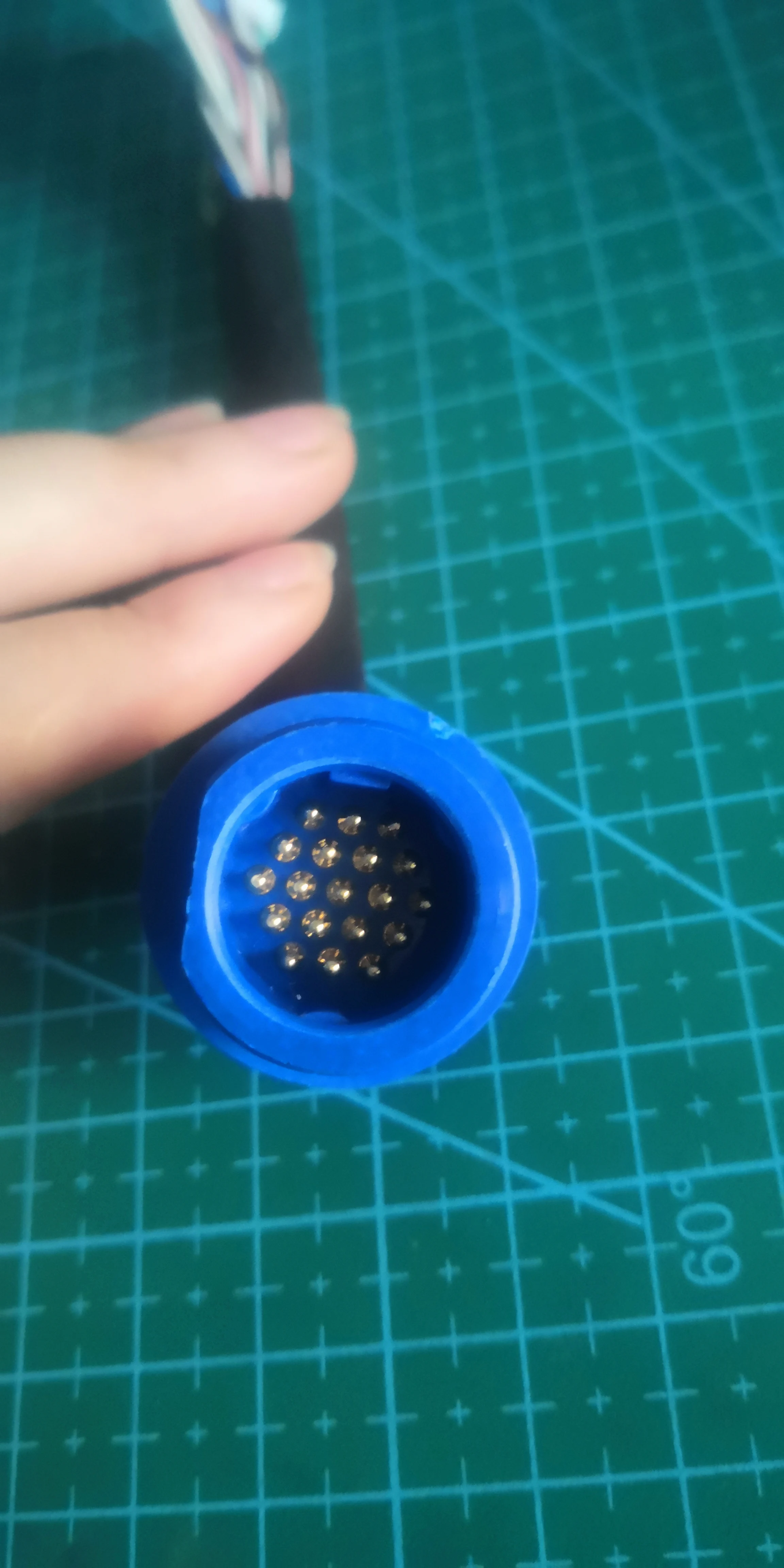 GARMIN 19Pin NMEA Connector blue repair part
GARMIN 19Pin NMEA Connector blue repair part