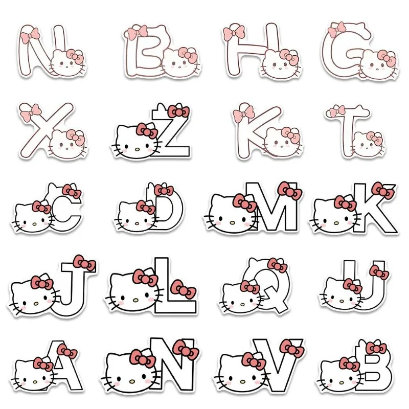 Sanrio Cartoon Hellokitty Letter Stickers Cute Diy Notebook Stickers Waterproof Pvc Suitcase Stickers Kids Gifts
Sanrio Cartoon Hellokitty Letter Stickers Cute Diy Notebook Stickers Waterproof Pvc Suitcase Stickers Kids Gifts