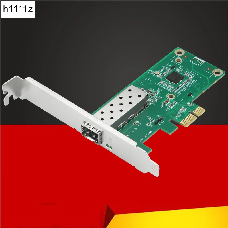 Для сетевой карты Intel PCI Express x1 на SFP Fiber NIC 1000 Мбит/с гигабитная Ethernet Lan-карта для Intel I210 чип для настольного сервера
Для сетевой карты Intel PCI Express x1 на SFP Fiber NIC 1000 Мбит/с гигабитная Ethernet Lan-карта для Intel I210 чип для настольного сервера
