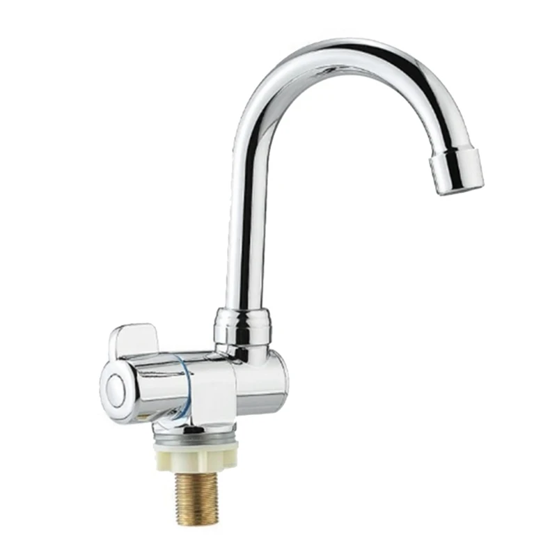 Copper Faucet High-End Folding Faucet Water Tap 360 Degree Single Cold Water Faucet For Marine Boat Yacht 1Piece
Copper Faucet High-End Folding Faucet Water Tap 360 Degree Single Cold Water Faucet For Marine Boat Yacht 1Piece