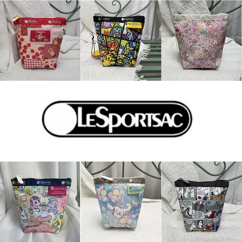 Lesportsac Косметичка, мультяшный кавайный 14*15*6 см Mymelody Pikachu Cinnamorol, вертикальная сумка для хранения, Студенческая сумка для ручек
Lesportsac Косметичка, мультяшный кавайный 14*15*6 см Mymelody Pikachu Cinnamorol, вертикальная сумка для хранения, Студенческая сумка для ручек