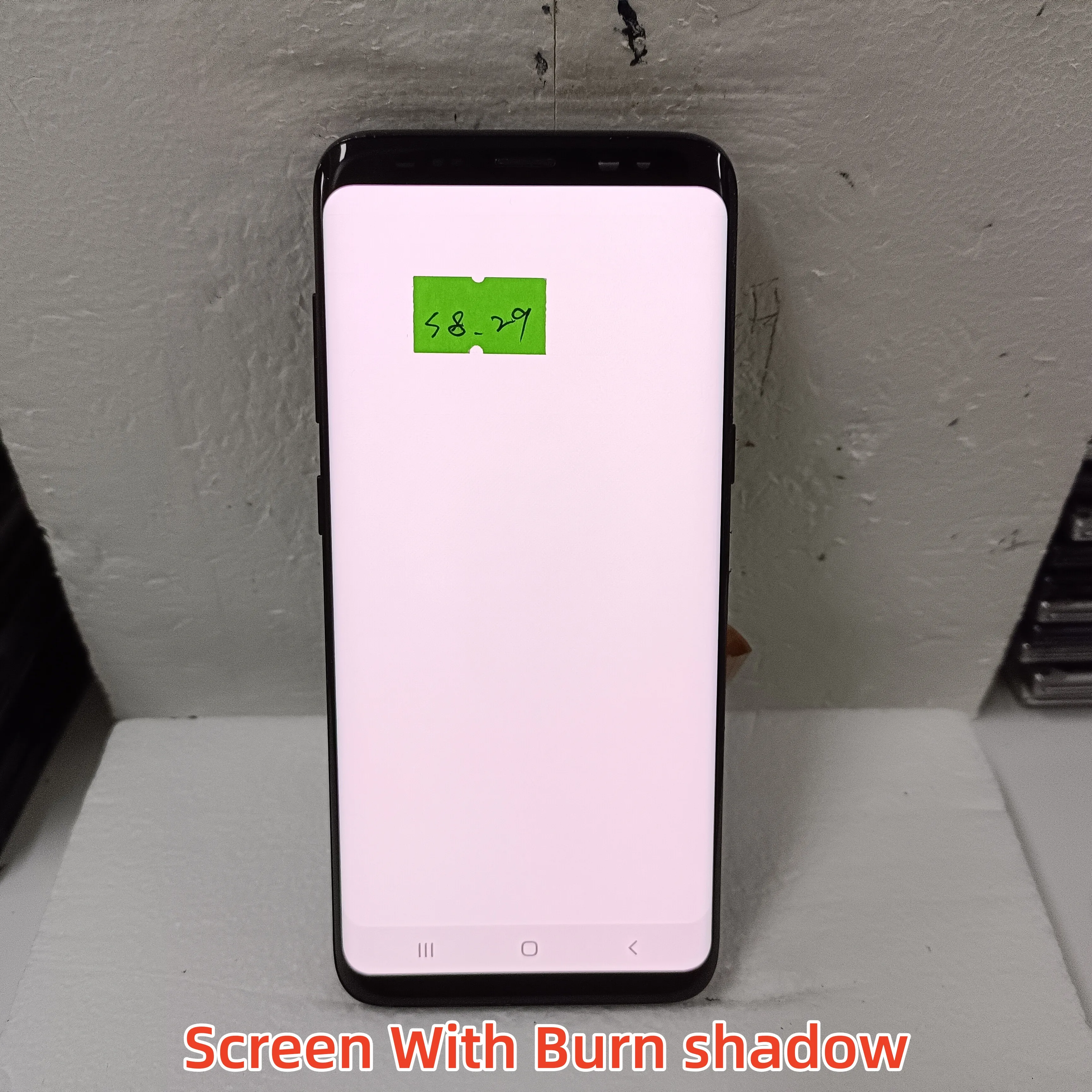 AMOLED For Samsung Galaxy S8 LCD DisplaySM-G950FD G950A G950U G950F Touch Screen Digitizer Panel Assembly With Burn shadow
AMOLED For Samsung Galaxy S8 LCD DisplaySM-G950FD G950A G950U G950F Touch Screen Digitizer Panel Assembly With Burn shadow