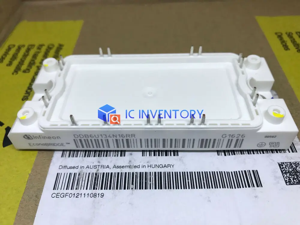 Блок питания EUPEC/INFINEON DDB6U134N16RR, модуль с новой гарантией качества, 1 шт.
Блок питания EUPEC/INFINEON DDB6U134N16RR, модуль с новой гарантией качества, 1 шт.