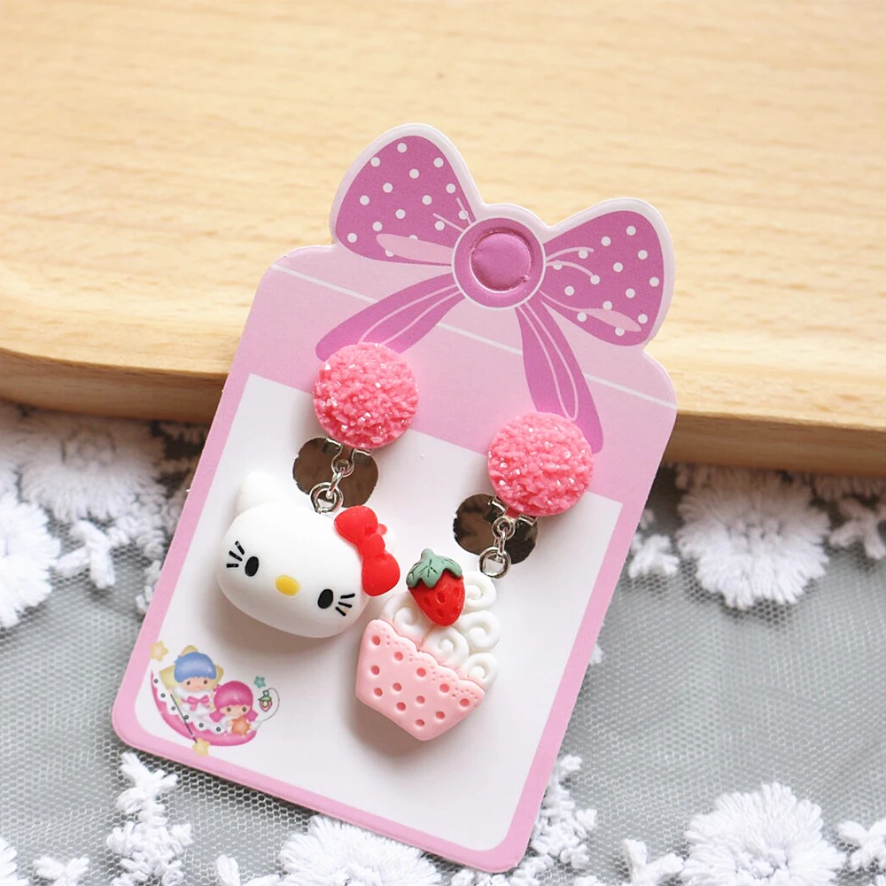 New Clip On Cute Christmas Gift Rabbit Cat Clip on Earrings for Children Girls No Pierced Earring Jewelry Fashion Accessory
New Clip On Cute Christmas Gift Rabbit Cat Clip on Earrings for Children Girls No Pierced Earring Jewelry Fashion Accessory