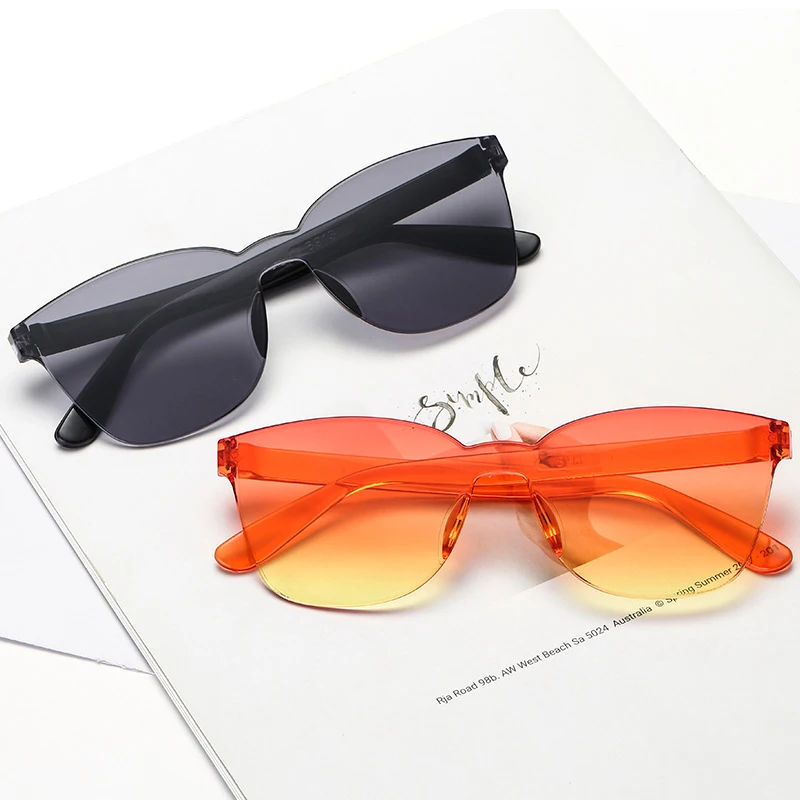 Ultralight One Piece Sunglasses Women Men Gradient Lens Sun Glasses Female Eyeglasses Male for Party Cosplay Wedding
Ultralight One Piece Sunglasses Women Men Gradient Lens Sun Glasses Female Eyeglasses Male for Party Cosplay Wedding