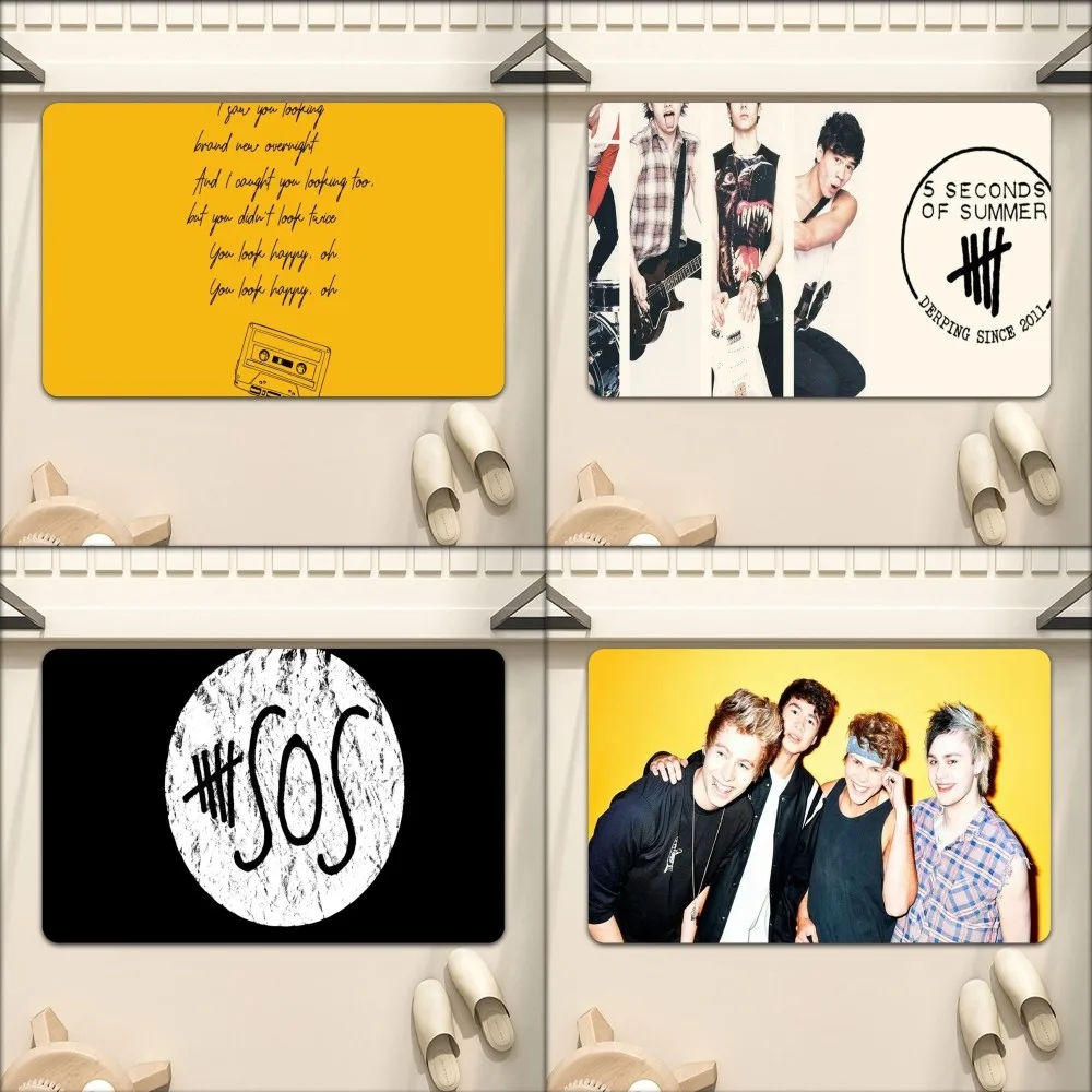 Напольный коврик The Band 5-5 S-Seconds of Summer, нескользящий ковер для кухни, балкона, входной двери, коврики для комнаты, спальня
Напольный коврик The Band 5-5 S-Seconds of Summer, нескользящий ковер для кухни, балкона, входной двери, коврики для комнаты, спальня