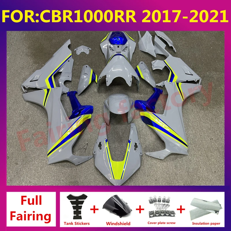 New ABS Motorcycle Fairings Kits Fit for CBR1000RR CBR1000 RR 2017 2018 2019 2020 2021 bodywork full fairing kit set grey yellow
New ABS Motorcycle Fairings Kits Fit for CBR1000RR CBR1000 RR 2017 2018 2019 2020 2021 bodywork full fairing kit set grey yellow