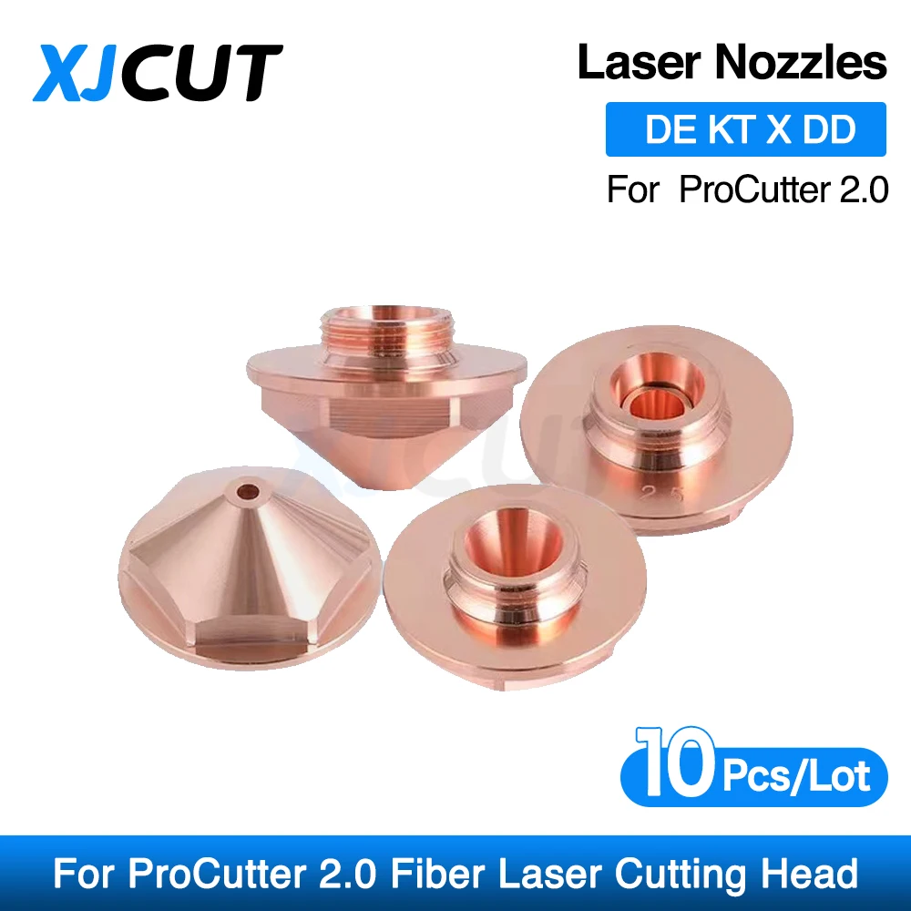 XJCUT 10Pcs/lot Precitec 2.0 DE KT X DD Laser Nozzle Dia.30mm Height 18.6mm Thread 15mm For ProCutter 2.0 Fiber Cutting Head
XJCUT 10Pcs/lot Precitec 2.0 DE KT X DD Laser Nozzle Dia.30mm Height 18.6mm Thread 15mm For ProCutter 2.0 Fiber Cutting Head