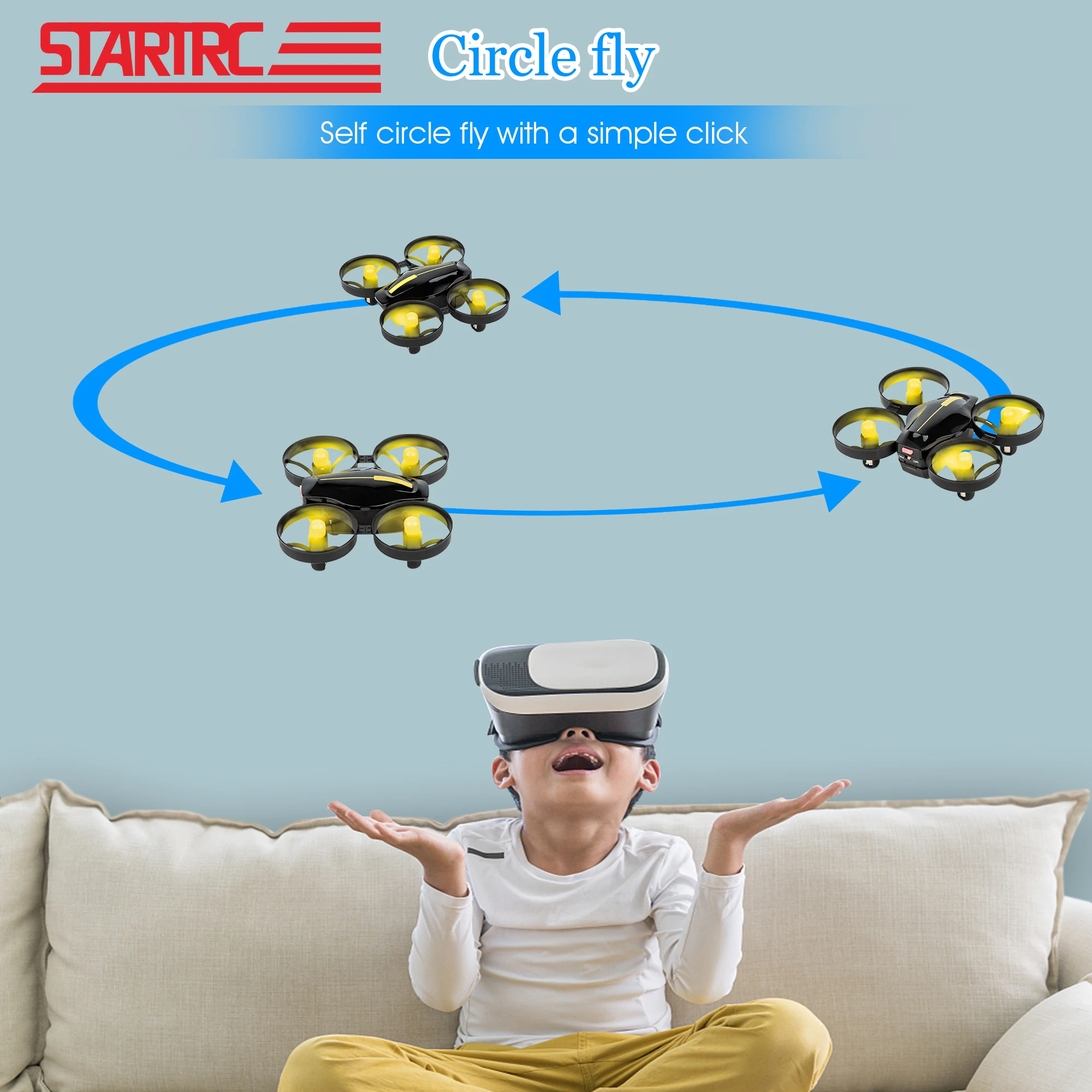 4CH 2.4G 4-Axis Mini Drone Beginner Indoor Throw Fly 3D Flips Rolls Mobile Phone Remote Control RC Toys Kids Birthday Xmas Gifts
4CH 2.4G 4-Axis Mini Drone Beginner Indoor Throw Fly 3D Flips Rolls Mobile Phone Remote Control RC Toys Kids Birthday Xmas Gifts