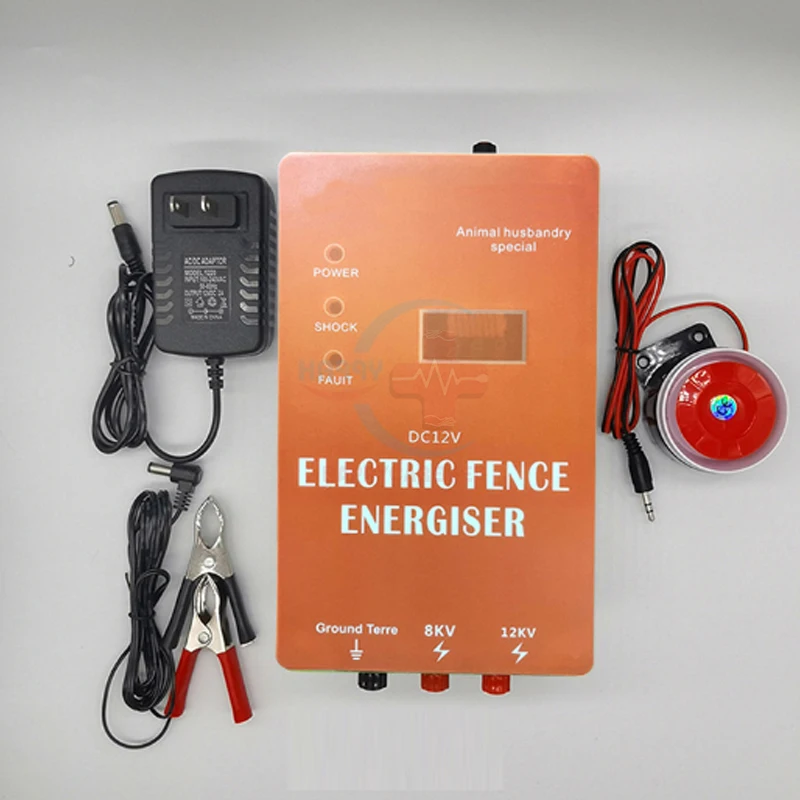 HC-R086A Pulse Electronic Fence Electric High Energy Fence System Energizer For Farm Big Animals Horse Cattle
HC-R086A Pulse Electronic Fence Electric High Energy Fence System Energizer For Farm Big Animals Horse Cattle