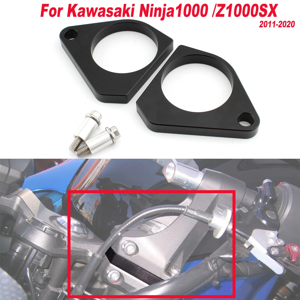 FOR KAWASAKI Z1000SX 2011-2020 Motorcycle Accessories Aluminum Alloy Raise Handlebar Heightening Code Riser Mount Clamp Adapter
FOR KAWASAKI Z1000SX 2011-2020 Motorcycle Accessories Aluminum Alloy Raise Handlebar Heightening Code Riser Mount Clamp Adapter