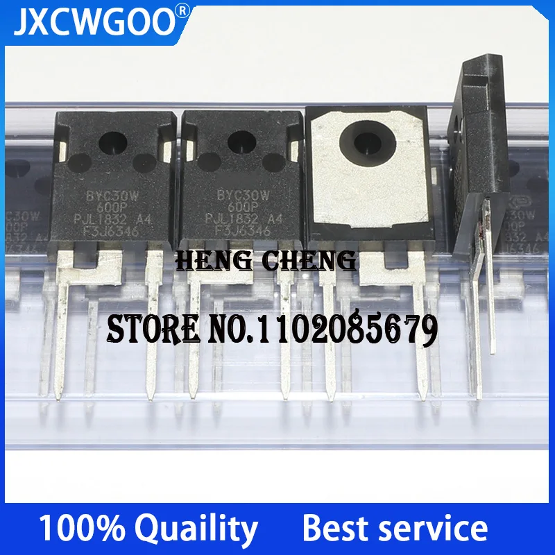 10 шт. 100% Новый оригинальный BYC30W600P BYC30W BYC30W-600P TO-247
10 шт. 100% Новый оригинальный BYC30W600P BYC30W BYC30W-600P TO-247