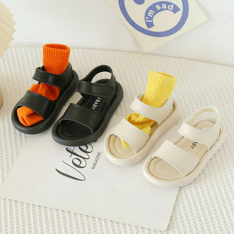 Children Fashion Non-decor Simple Korean Style Solid Color Beach Shoes for Boys 2023 Soft Kids Versatile Casual Girls Sandals
Children Fashion Non-decor Simple Korean Style Solid Color Beach Shoes for Boys 2023 Soft Kids Versatile Casual Girls Sandals