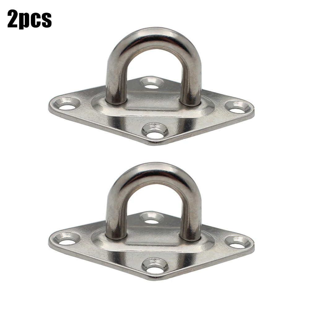 Stable Characteristics 2pcs 316 Grade Stainless Steel Diamond Eyeplate Boat Accessories Accessories Attachment Eye Plate Marine
Stable Characteristics 2pcs 316 Grade Stainless Steel Diamond Eyeplate Boat Accessories Accessories Attachment Eye Plate Marine