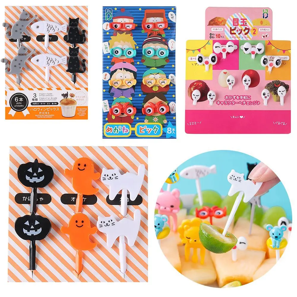 Animal Farm Cute Eyes Glasses DIY Dessert Fork Bento Decorating Snack Decoration Toothpick Fruit Fork
Animal Farm Cute Eyes Glasses DIY Dessert Fork Bento Decorating Snack Decoration Toothpick Fruit Fork