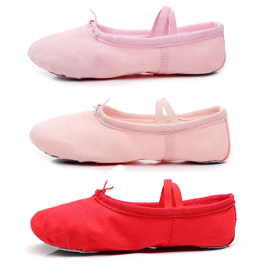 

CLYFAN Ballet Shoes For Girls Ballet Shoes Woman Dancing Slipper Canvas Soft Sole Ballet Dance Shoe Girls Women Ballet Slippers