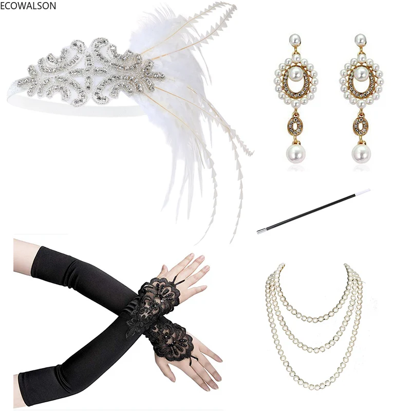Vintage 1920s Flapper Headband Roaring 20s Great Gatsby Headpiece with 1920s Flapper Gatsby Hair Accessories drop shipping
Vintage 1920s Flapper Headband Roaring 20s Great Gatsby Headpiece with 1920s Flapper Gatsby Hair Accessories drop shipping