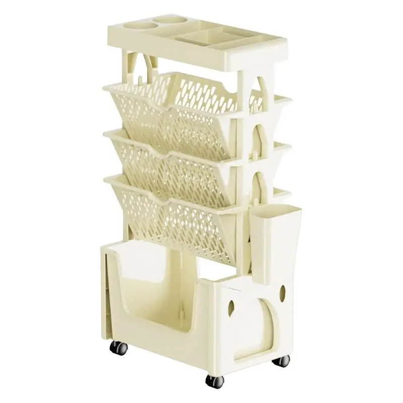 5 Tier Movable Book Shelf On Wheels Rotatable Storage Bookcase Creative Bookshelf Display Stand Home Decoration DIY Book
5 Tier Movable Book Shelf On Wheels Rotatable Storage Bookcase Creative Bookshelf Display Stand Home Decoration DIY Book