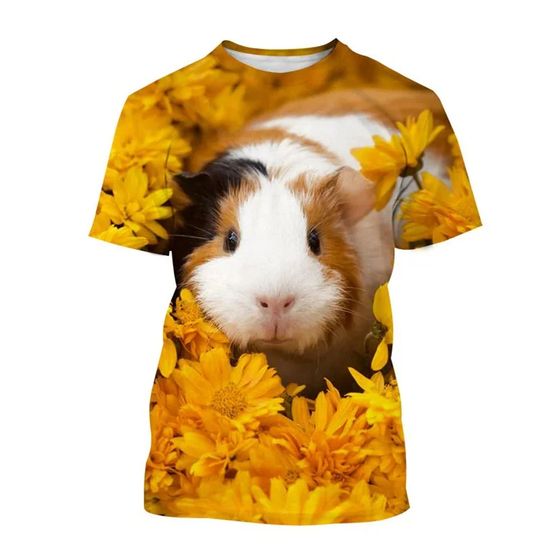 

Футболка мужская с 3D-принтом морской свиньи, модная смешная рубашка с короткими рукавами в стиле Харадзюку для влюбленных, одежда с животными, лето