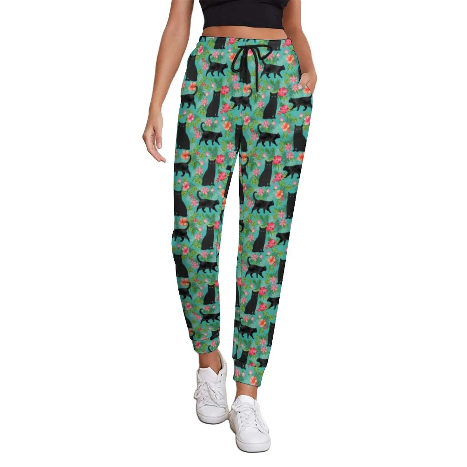 Black Cat Pants Spring Hawaiian Print Elegant Sweatpants Women Streetwear Custom Trousers Big Size 3XL
Black Cat Pants Spring Hawaiian Print Elegant Sweatpants Women Streetwear Custom Trousers Big Size 3XL