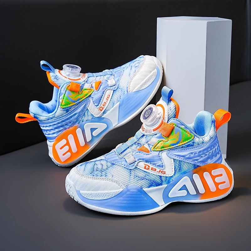 Kids Shoes Mesh Breathable Non-slip Basketball Shoes for Boys Teenager Sports Shoes Lightweight Outdoor Children Casual Sneakers
Kids Shoes Mesh Breathable Non-slip Basketball Shoes for Boys Teenager Sports Shoes Lightweight Outdoor Children Casual Sneakers