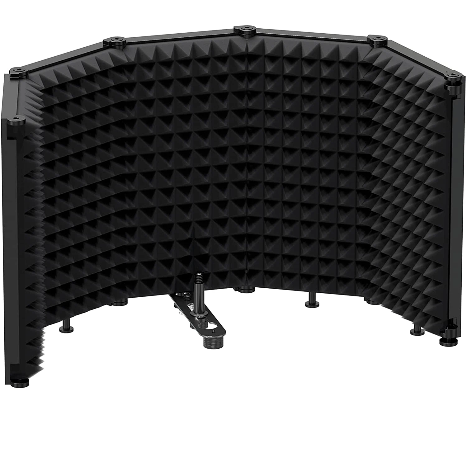 Microphone Wind Screen Shield,Microphone Isolation Shield Windscreen Pop Filter For Condenser Mic Studio Audio Recording
Microphone Wind Screen Shield,Microphone Isolation Shield Windscreen Pop Filter For Condenser Mic Studio Audio Recording