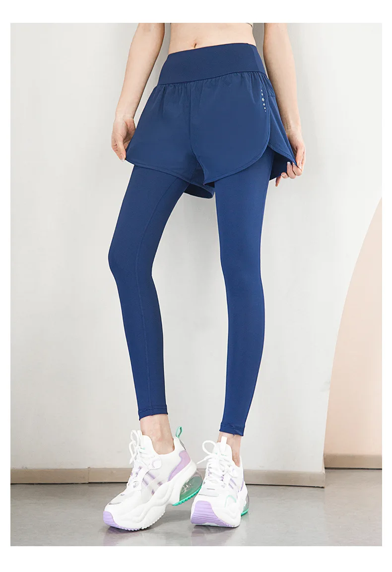 Slim And Firming Spring,Autumn Vacation Two Pieces Women's High Waist Buttock Lifting Traceless Nude Sense Yoga Running Fitness 
Slim And Firming Spring,Autumn Vacation Two Pieces Women's High Waist Buttock Lifting Traceless Nude Sense Yoga Running Fitness