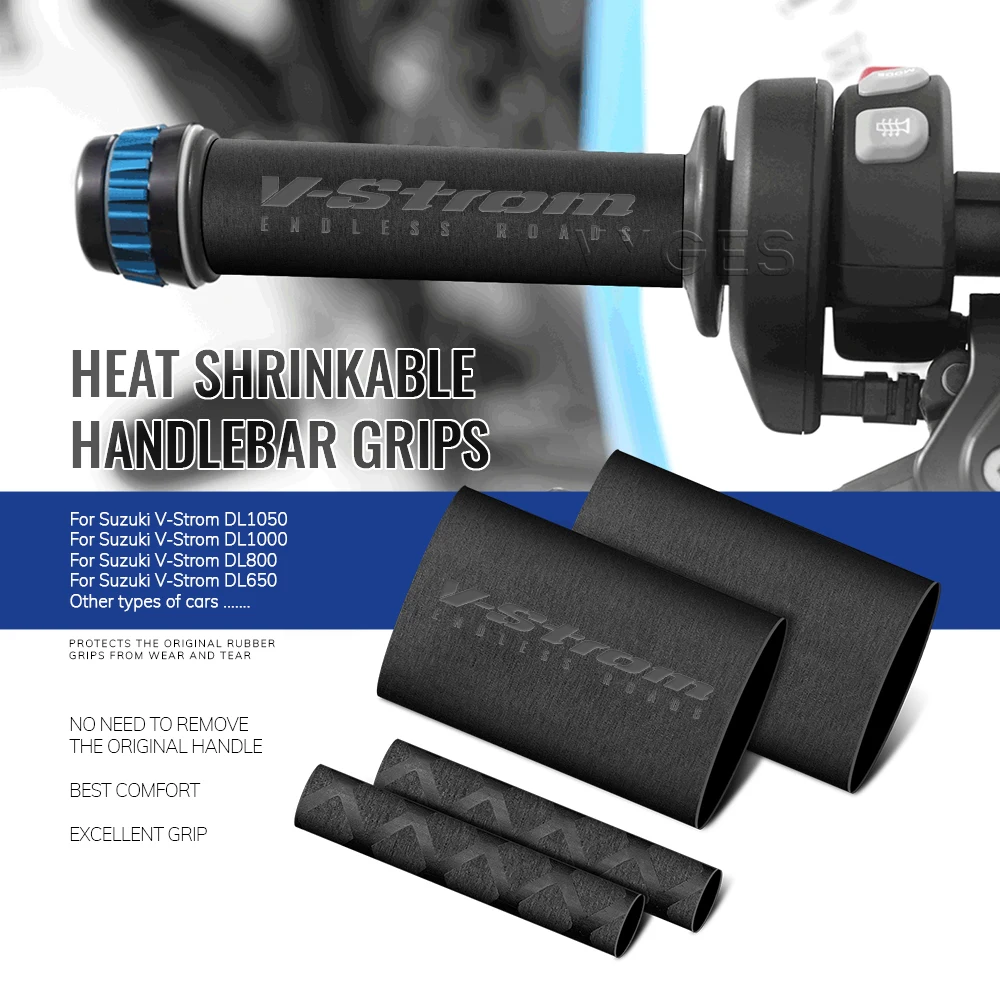 For Suzuki V-Strom DL1050 DL1000 DL800 DL650 DL250 VStrom Motorcycle Heat Shrinkable Handlebar Grips Clutch Brake Lever Cover
For Suzuki V-Strom DL1050 DL1000 DL800 DL650 DL250 VStrom Motorcycle Heat Shrinkable Handlebar Grips Clutch Brake Lever Cover