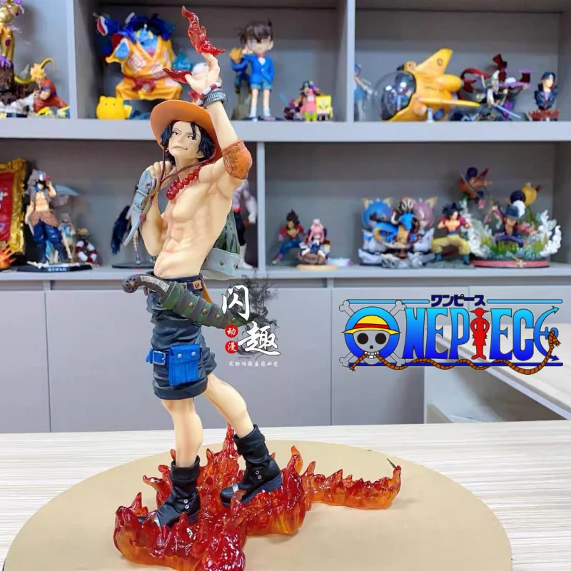 New 34cm One Piece Gk To Wave Ace Magic Change Vulcan Fire Punch Exquisite Figure Top War Model Trendy Figure Ornaments Toy Gift
New 34cm One Piece Gk To Wave Ace Magic Change Vulcan Fire Punch Exquisite Figure Top War Model Trendy Figure Ornaments Toy Gift