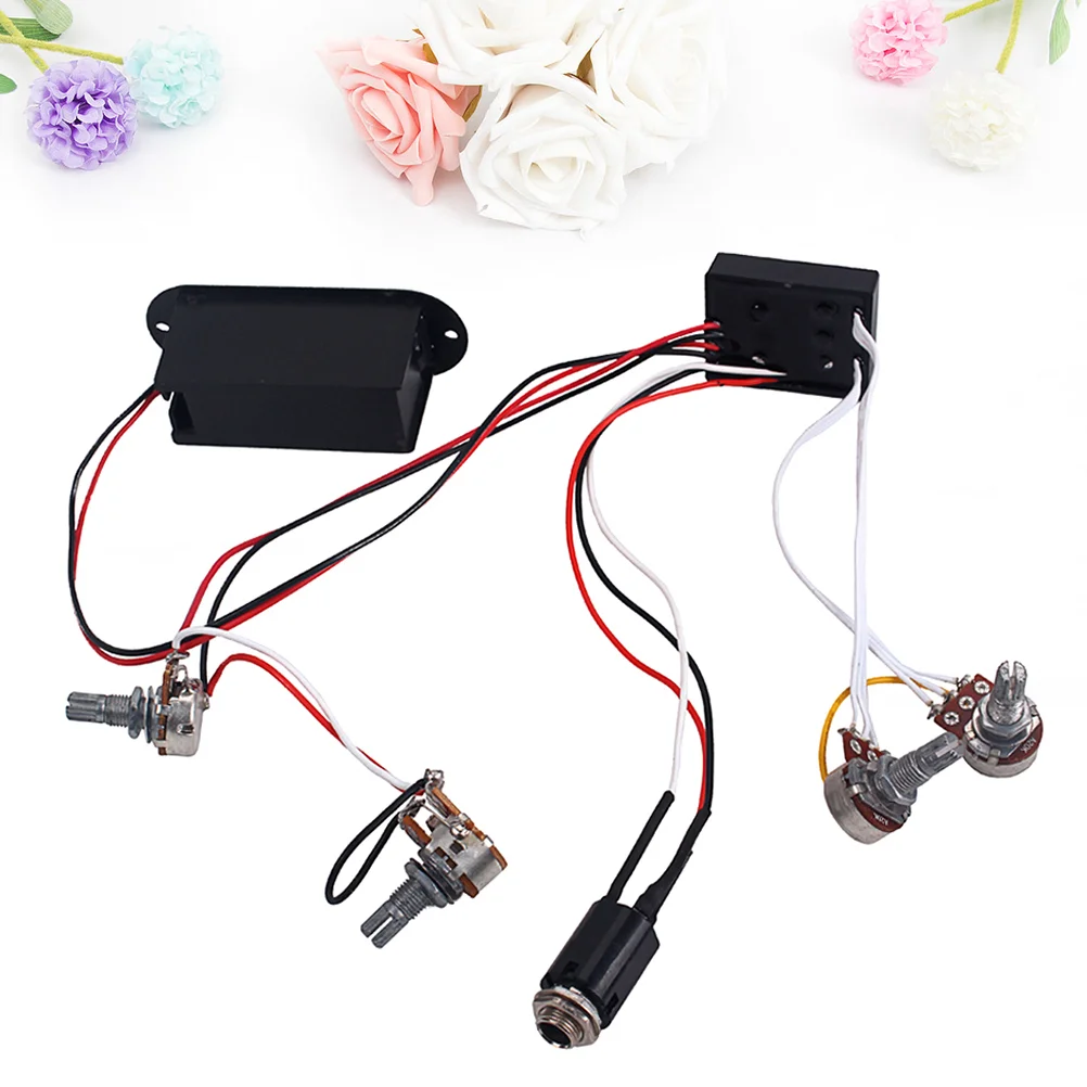 EQ Preamp Circuit Tone Control Prime Professional Band Wiring Harness Equalizer Preamp Circuit for Guitar Bass
EQ Preamp Circuit Tone Control Prime Professional Band Wiring Harness Equalizer Preamp Circuit for Guitar Bass